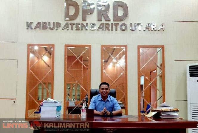 Riza Faizal, Anggota DPRD Kabupaten Barito Utara dari Partai Demokrat. (*/foto:ist/file-LINTAS KALIMANTAN)