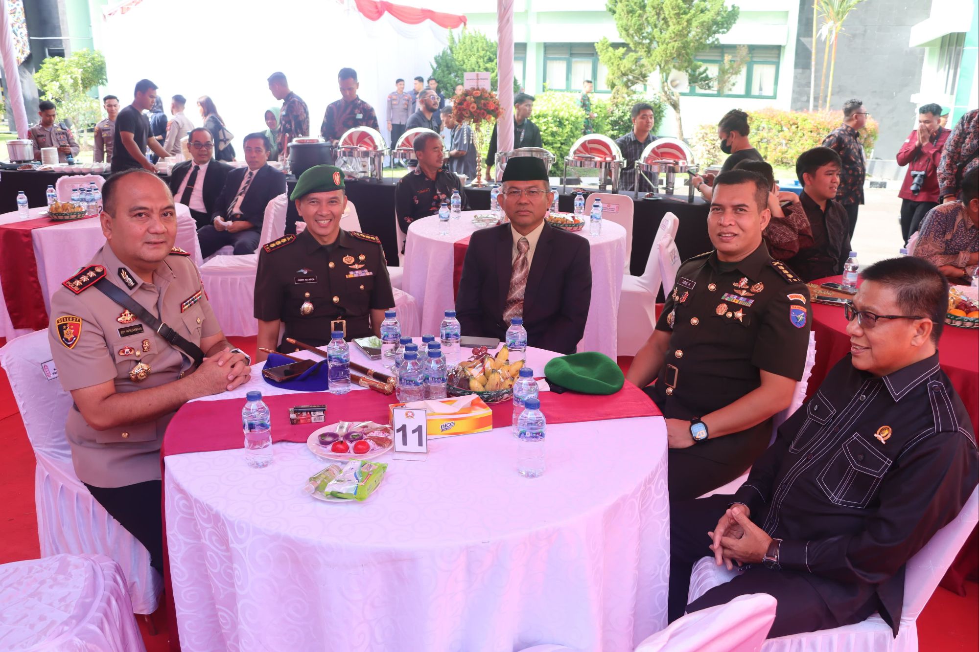 Jaga Sinergitas Tni Polri Kapolresta Palangka Raya Hadiri Upacara Sertijab Danrem Pjg