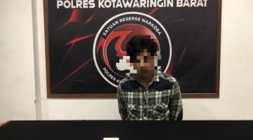 Polres Kobar Tangkap Pengedar Sabu di Kelurahan Sidorejo
