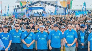Meriahkan HUT Ke 75, Pemkab Kotabaru Gelar Fun Walk