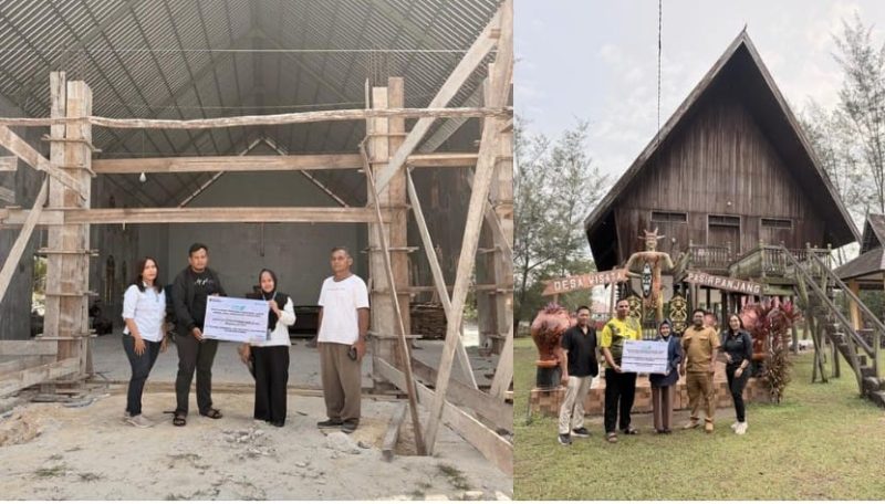 Foto PT Pelabuhan Indonesia (Persero) Regional 3 Cabang Kumai  melaksanakan TJSL, di Desa Pasir Panjang. (LINTASKALIMANTAN/Ist)