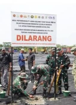 Walhi Kalteng: Satgas PKH Sita Kawasan Hutan Tak Sentuh Akar Konflik Agraria, Hanya Ganti Aktor Perampasan