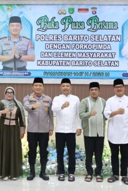 Perkuat Soliditas Forkopimda di Bulan Ramadan, Polres Barsel Gelar Buka Puasa Bersama