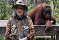 Mendiang Prof. Dr. Birute Mary Galdikas (LINTAS KALIMANTAN/Istimewa)