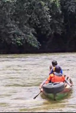 Perahu Terbalik di Sungai Kinipan, Satu Pemancing Masih Dalam Pencarian