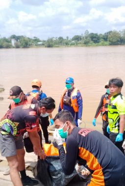 Terseret Arus Sungai Katingan, Korban Ditemukan Tak Bernyawa Setelah Tiga Hari Pencarian