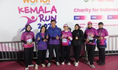 Kapolda Bersama Ketua Bhayangkari Kalteng Ikuti Kemala Run 2026 di Bali, Dukung Campaign Charity for Indonesia