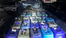 Barang Bukti yang diamankan Satreskrim dalam Pengungkapan penimbunan BBM Bersubsidi di wilayah Hukum Polres Barito Utara. (fhoto:ist/*/red-lintaskalimantan.co) 