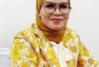 Hj. Sri Neni Trianawati, Anggota DPRD Kabupaten Barito Utara dari Parpol Partai Golkar. (fhoto:ist/red-lintaskalimantan.co) 