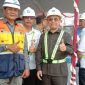 Ketua Fraksi PDI Perjuangan DPRD Barito Utara, H. Taufik Nugraha, saat menghadiri Groundbreaking Ceremony proyek tersebut yang dipimpin langsung oleh Bupati Barito Utara, H. Shalahuddin, di Kelurahan Lanjas, Rabu 1 Juli 2026. (fhoto:ist/*/kai/red-lintaskalimantan) 