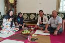 SIKAP PEMILIK LAHAN : Putes Lekas selaku penerima kuasa dari para pemilik lahan di Desa Karendan, Kecamatan Lahei, Kabupaten Barito Utara. (*/fhoto:ist/PL/red-lintaskalimantan). 
