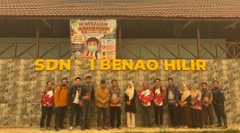 Kepala Dinas Pendidikan Kabupaten Barito Utara, Muhammad Iman Topik, S.IP., M.Si., bersama Kepala Seksi Sarana dan Prasarana PAUD dan Pendidikan Nonformal, Akhmad Al-Ghifary, S.Pd.I., M.Pd., saat melaksanakan monitoring sarana dan prasarana pendidikan di sejumlah sekolah di Kecamatan Lahei Barat, Sabtu (19/9/2026).